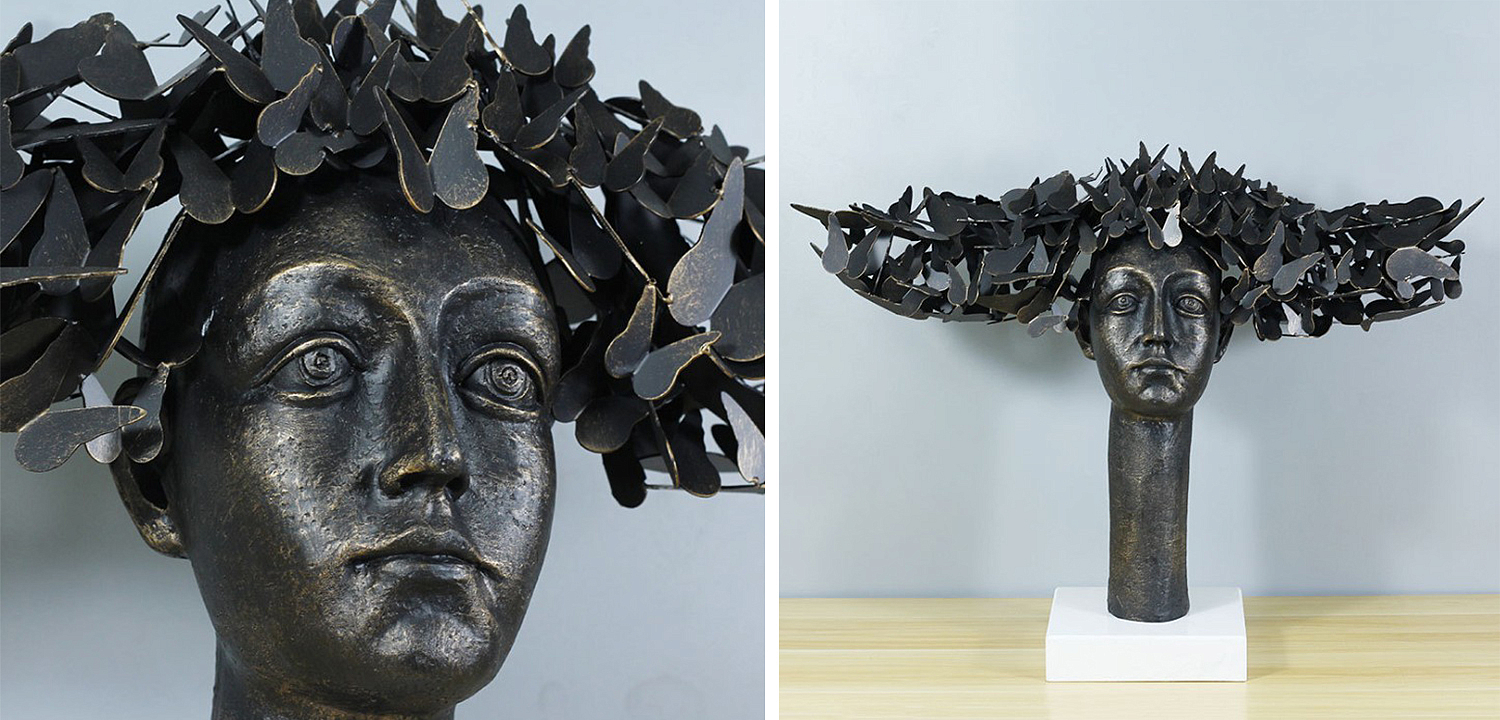 Статуэтка Butterflies on the Head Статуэтка Butterflies on the Head - Loft-Concept в Липецке