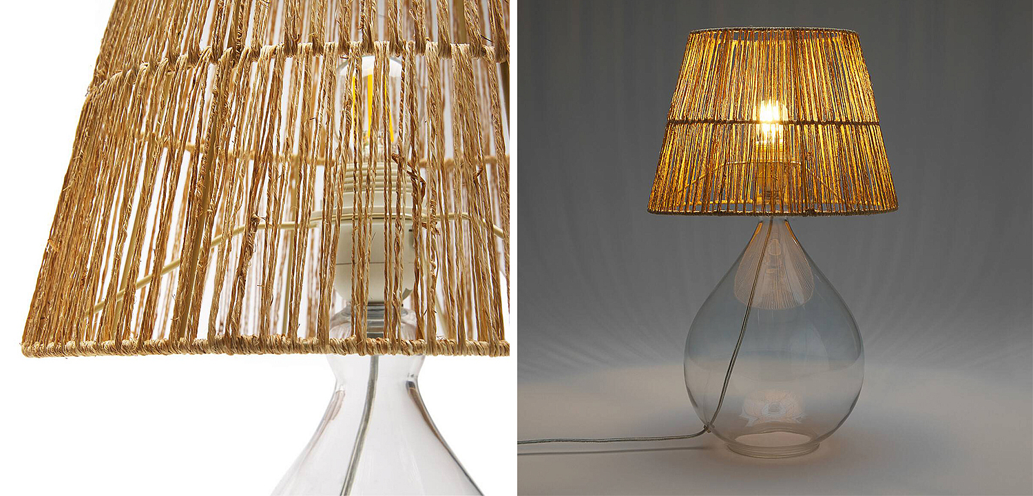 Настольная лампа Ronni Glass Table lamp Настольная лампа Ronni Glass Table lamp - Loft-Concept в Липецке