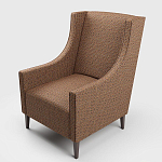 Мебельная ткань Шенилл терракотовый цвет 142 см T4-58 варинант исполнения - 5 | Loft Concept в Липецке