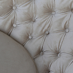 Кресло вращающееся велюровое кремовое Rotation варинант исполнения - 2 | Loft Concept в Липецке