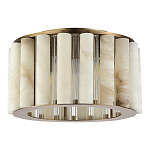 Потолочный светильник из стекла и премиального алебастра Ravishment варинант исполнения - 2 | Loft Concept в Липецке