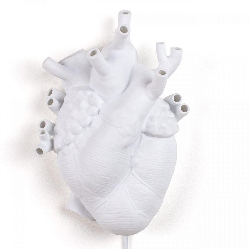 Бра Seletti Heart Lamp Белый Бра Seletti Heart Lamp Белый в Липецке | Loft Concept