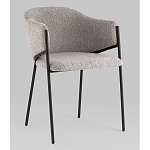 Стул Brace букле серый варинант исполнения - 1 | Loft Concept в Липецке