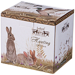 Кружка из фарфора с изображением уток и собаки 400 мл Hunting Porcelain Collection варинант исполнения - 2 | Loft Concept в Липецке