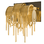 Бра с перфорированными металлическими дугами и цепочками 22 см Atlantis Chain варинант исполнения - 5 | Loft Concept в Липецке