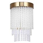 Бра с прозрачными стеклянными трубочками и металлическим основанием Nembus варинант исполнения - 1 | Loft Concept в Липецке