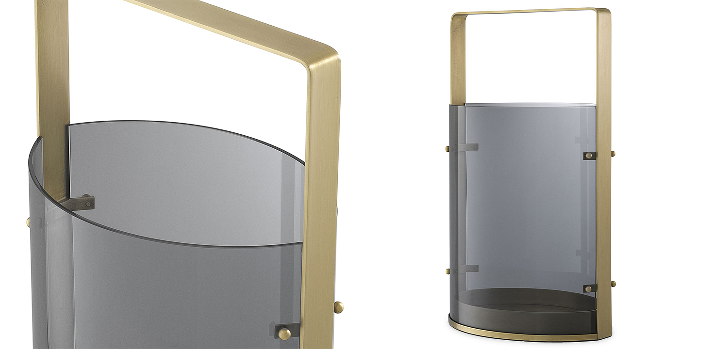 Подсвечник Eichholtz Hurricane Reid S Brass Подсвечник Eichholtz Hurricane Reid S Brass - Loft-Concept в Липецке