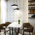 Гипсовая 3D панель с принтографией PM-20 варинант исполнения - 3 | Loft Concept в Липецке