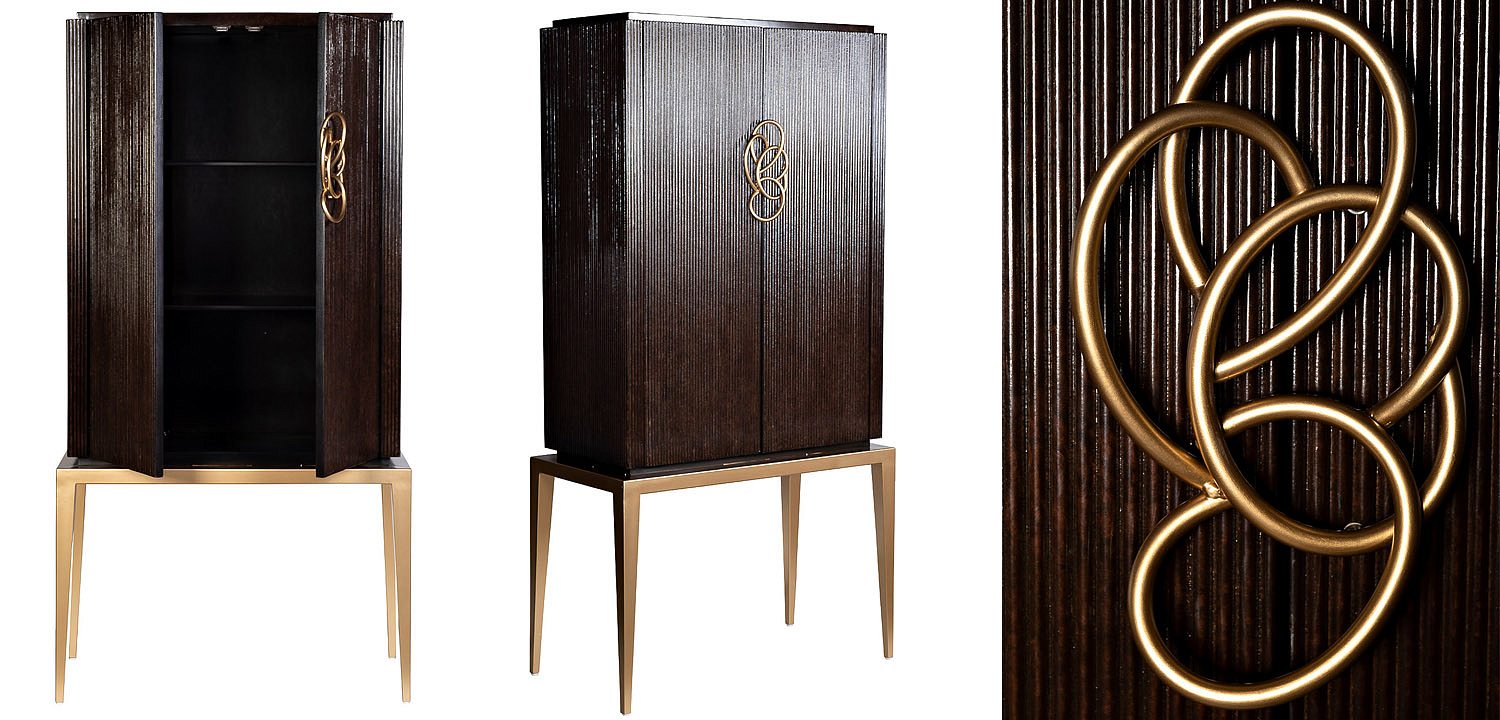 Шкаф с полками Otavio Cupboard Шкаф с полками Otavio Cupboard - Loft-Concept в Липецке