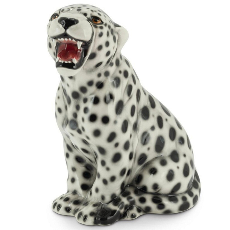 Статуэтка Cheetah Белый Черный Коричневый Статуэтка Cheetah Белый Черный Коричневый в Липецке | Loft Concept