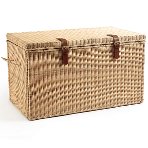 Плетеный сундук из ротанга Nicole Rattan Wicker Chest