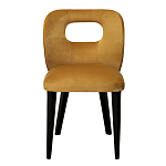 Стул велюровый горчичный Verified варинант исполнения - 2 | Loft Concept в Липецке