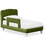 Кровать с мягким изголовьем Luna Palmer Bed варинант исполнения - 2 | Loft Concept в Липецке