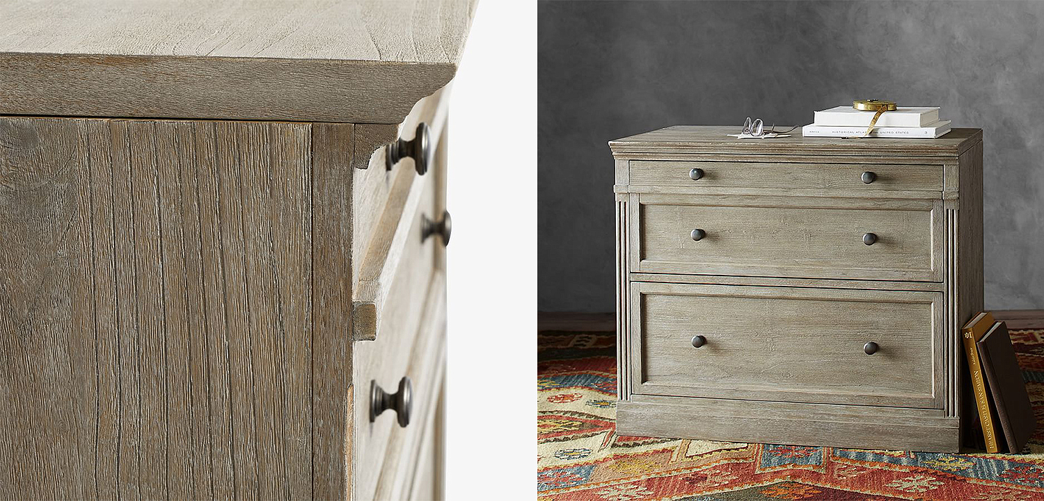 Комод с двумя ящиками Benjamin Chest of 2 Drawers Комод с двумя ящиками Benjamin Chest of 2 Drawers - Loft-Concept в Липецке
