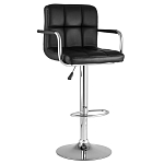 Барный стул с подлокотниками Honory Black варинант исполнения - 1 | Loft Concept в Липецке