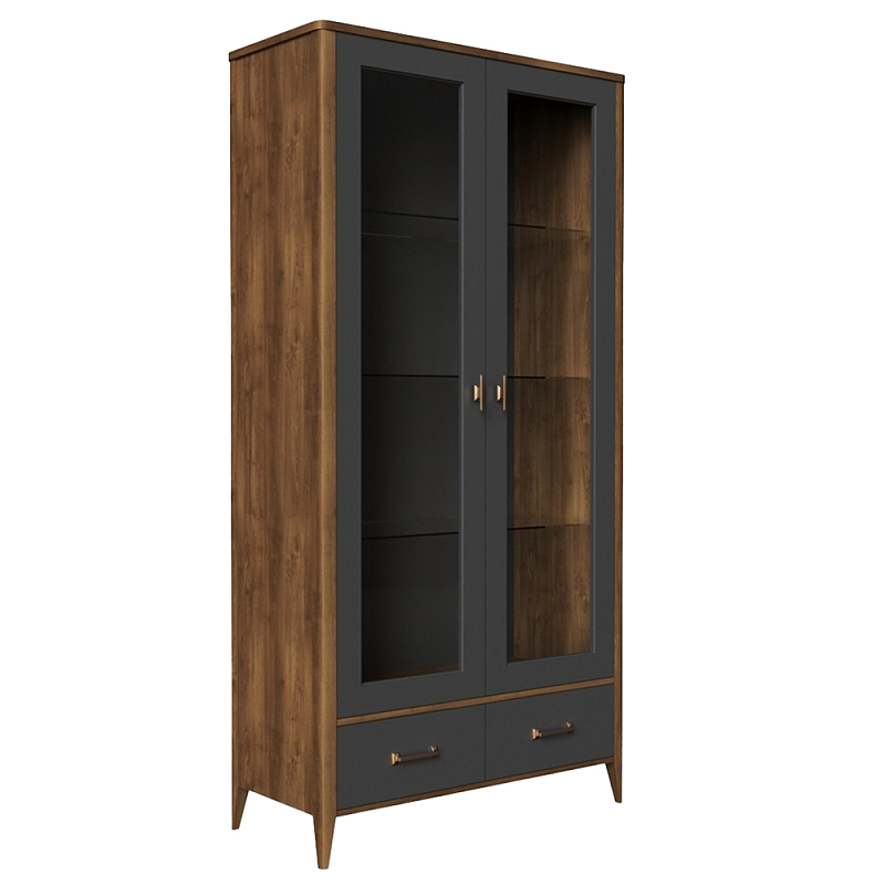Стеллаж для книг из массива бука Tasteful Furniture Серый Стеллаж для книг из массива бука Tasteful Furniture Серый в Липецке | Loft Concept