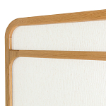 Ширма из массива дуба и ткани Arcuri Screen варинант исполнения - 3 | Loft Concept в Липецке