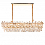 Люстра овальная с хрустальными подвесками Gorgeous Crystal Light варинант исполнения - 2 | Loft Concept в Липецке