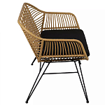 Кушетка плетеная из ротанга Wicker Сouch варинант исполнения - 4 | Loft Concept в Липецке