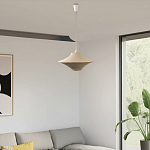 Подвесной вязаный бежевый светильник «Звезда Востока 01» варинант исполнения - 2 | Loft Concept в Липецке