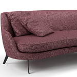 Мебельная ткань Шенилл фиолетовый цвет 138 см T4-25 варинант исполнения - 4 | Loft Concept в Липецке