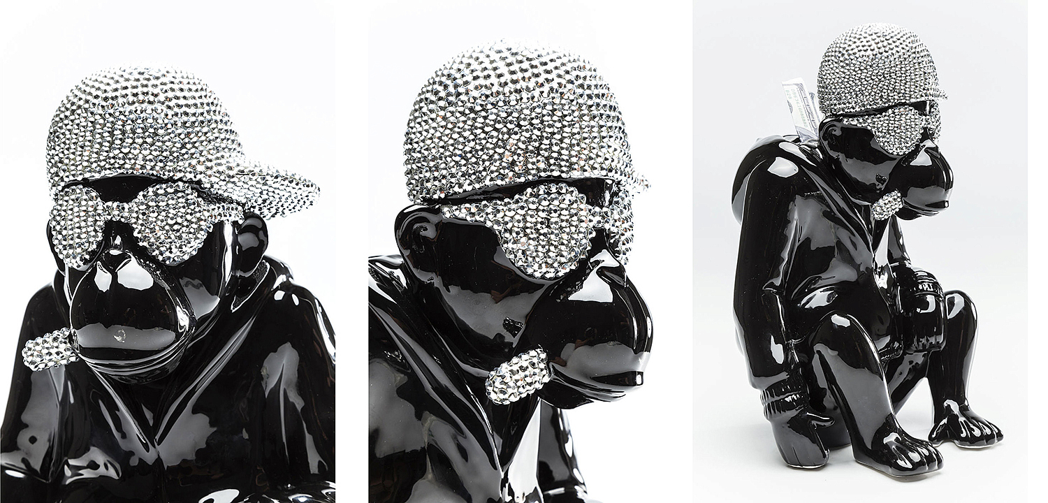 Копилка Monkey with rhinestones - Loft-Concept в Липецке
