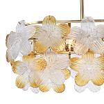 Люстра овальная с цветочными мотивами Light Floral Glow варинант исполнения - 5 | Loft Concept в Липецке