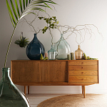 Ваза-бутыль из стекла TRANSPARENT FORMS 56 варинант исполнения - 12 | Loft Concept в Липецке