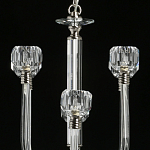 Люстра с 8-ю лампами и гранеными стеклянными плафонами Prism Gala варинант исполнения - 9 | Loft Concept в Липецке