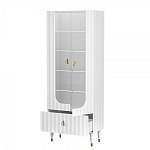 Витрина белая двухдверная с ящиком Expanses of Beauty варинант исполнения - 2 | Loft Concept в Липецке