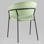 Стул в велюре фисташкового цвета Horizon варинант исполнения - 5 | Loft Concept в Липецке