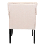 Кресло Addison Chic Armchair beige flax варинант исполнения - 2 | Loft Concept в Липецке
