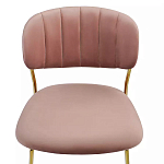 Стул Singer Chair без подлокотников Розовый Велюр варинант исполнения - 5 | Loft Concept в Липецке