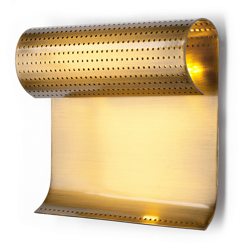 Бра PRECISION SMALL SCONCE Латунь Черный Хром Бра PRECISION SMALL SCONCE Латунь Черный Хром в Липецке | Loft Concept