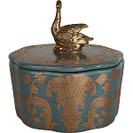 Фарфоровая шкатулка Swan Lake варинант исполнения - 2 | Loft Concept в Липецке