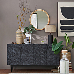 Ваза декоративная из натурального плетеного бамбука Bamboo Decor 32 варинант исполнения - 5 | Loft Concept в Липецке