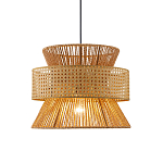 Подвесной светильник с абажуром из натуральных материалов Light Inside the Cell варинант исполнения - 1 | Loft Concept в Липецке