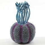 Статуэтка тропический фрукт Pandora Tropical Fruit Grey Lilac Blue Flowers варинант исполнения - 2 | Loft Concept в Липецке