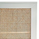 Шкаф с тремя дверцами из плетеного ротанга Tomio Wicker Furniture варинант исполнения - 6 | Loft Concept в Липецке