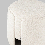 Дизайнерский Пуф Букле Poof Alice White Boucle  варинант исполнения - 2 | Loft Concept в Липецке