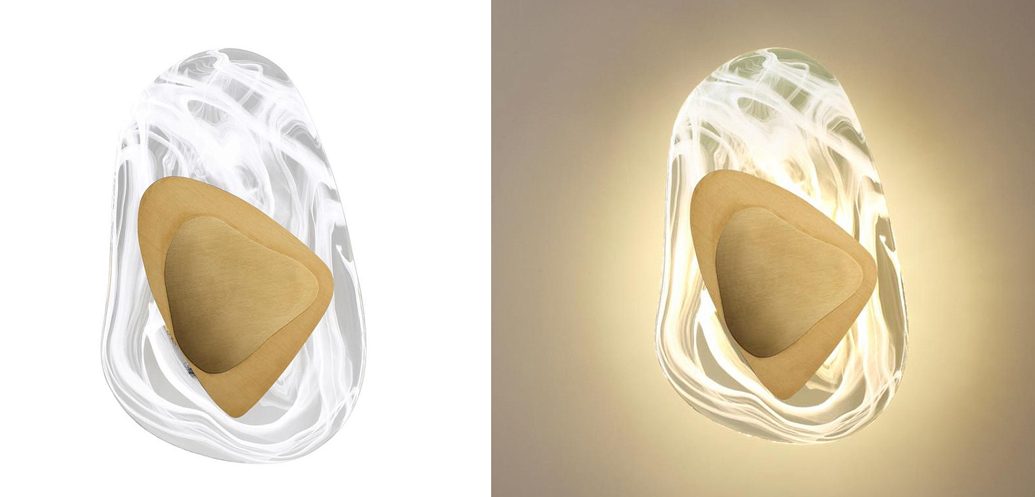 Бра Transparent Pebbles Sconces Antique Bronze Бра Transparent Pebbles Sconces Antique Bronze - Loft-Concept в Липецке