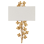 Бра с прямоугольным абажуром и каркасом в виде лепестков клевера Hanging Clover варинант исполнения - 3 | Loft Concept в Липецке