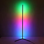 Торшер черного цвета на угловом основании Arteriors варинант исполнения - 2 | Loft Concept в Липецке