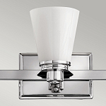 Бра для ванных комнат с белыми стеклянными конусными плафонами Hinkley варинант исполнения - 2 | Loft Concept в Липецке