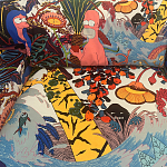 Мебельная ткань Велюр Simpsons in Paradise Т4-88 варинант исполнения - 1 | Loft Concept в Липецке