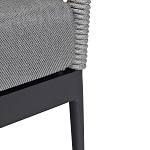 Кресло уличное темно-серое Street Bliss варинант исполнения - 5 | Loft Concept в Липецке