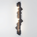 Бра вертикальное с черными кругами и квадратами Gravyura варинант исполнения - 5 | Loft Concept в Липецке