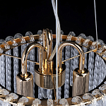 Люстра с подвесными рифлеными стеклянными трубками Nembus варинант исполнения - 18 | Loft Concept в Липецке