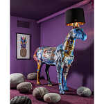 Большой Торшер Лошадь с ручной авторской росписью Feral Stallion варинант исполнения - 1 | Loft Concept в Липецке