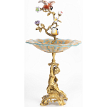 Фарфоровая чаша Фонтан птиц Verena варинант исполнения - 3 | Loft Concept в Липецке